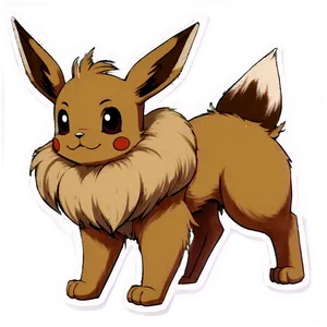 A Day With Eevee Png Nnj PNG image