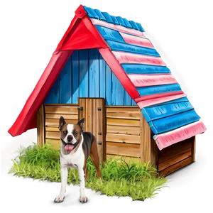 A-frame Dog House PNG Oga