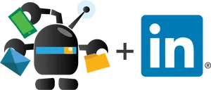 A I Linked In Integration Concept