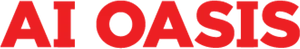 A I Oasis Logo Redon White PNG image