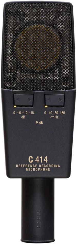 A K G C414 Reference Recording Microphone PNG image
