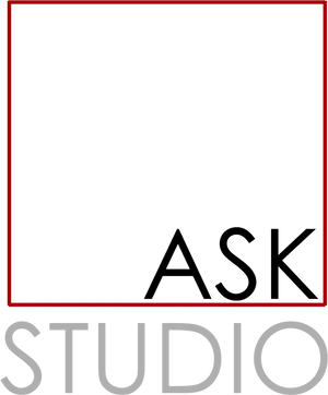 A S K Studio Logo Design PNG