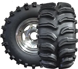 A T V Mud Tiresand Wheel PNG