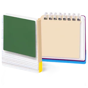 A5 Notebook PNG Pub