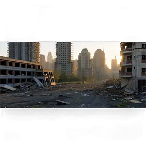 Abandoned City Aftermath PNG Tyd38 PNG