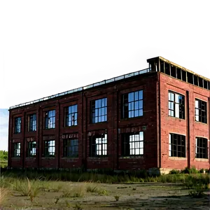 Abandoned Factory Building PNG 05242024