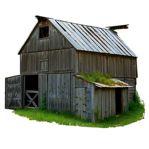 Abandoned Farm Building PNG Xbw62 PNG