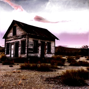 Abandoned Ghost Town PNG 8