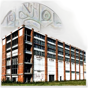 Abandoned Industrial Building Png 62 PNG image