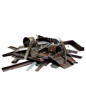 Abandoned Metal Scraps PNG Jji