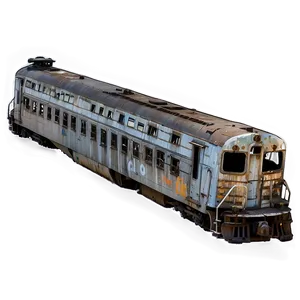 Abandoned Train Wreck PNG Fap