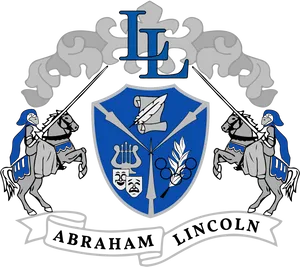 Abraham Lincoln High School Crest PNG image