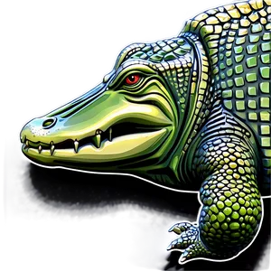 Abstract Alligator Art PNG Ptc PNG