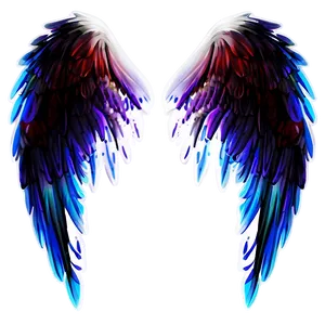 Abstract Angel Wings Concept PNG 97