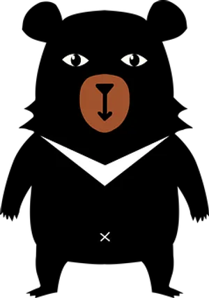 Abstract Animal Face Illustration