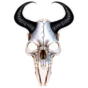 Abstract Animal Skull Design Png Wam31 PNG image