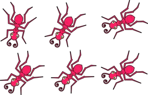 Abstract Ant Illustrations PNG image