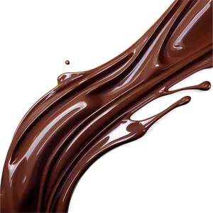 Abstract Art Chocolate Splash PNG 06262024 PNG