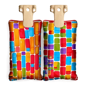 Abstract Art Cornhole Bag PNG Xvy17 PNG