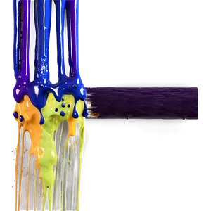 Abstract Art Paint Streak PNG Awr PNG