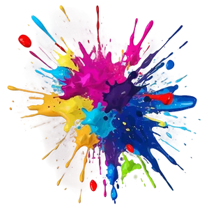 Abstract Art Splatter Png Hhw88 PNG image