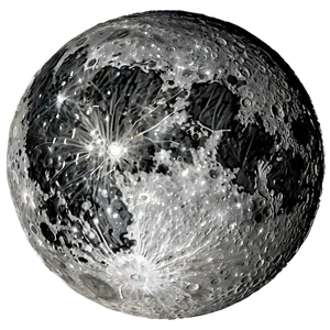 Abstract Artistic Moon Surface PNG 06262024