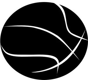 Abstract Basketball Swoosh Graphic PNG image