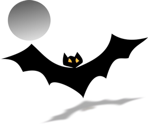 Abstract Bat Eyesin Darkness