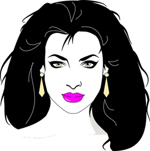 Abstract Beauty Silhouette