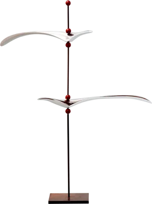 Abstract Bird Sculpture Art PNG