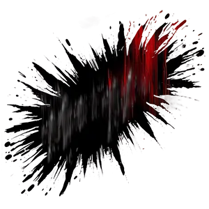 Abstract Black Blur Art PNG 88