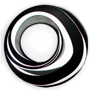 Abstract Black Circle Art Png 05252024 PNG image