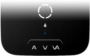 Abstract Black Fade Interface
