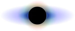 Abstract Black Hole Illustration PNG
