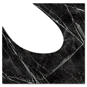 Abstract Black Marble Design PNG 06252024