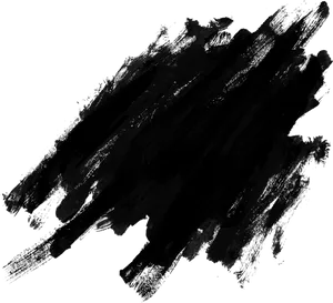 Abstract_ Black_ Paint_ Stroke_ Texture PNG image
