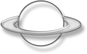 Abstract Black Ring Design