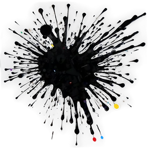 Abstract Black Splatter Splash PNG Ixo PNG