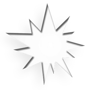 Abstract Black Starburst Graphic