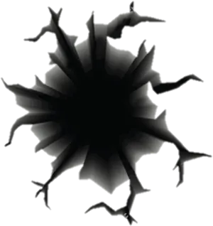 Abstract_ Black_ Surface_ Crack