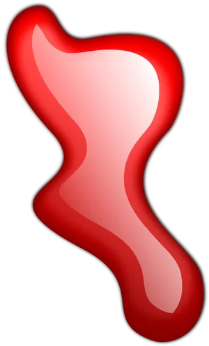 Abstract Blood Drop Illustration PNG image