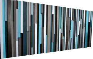 Abstract Blue Accent Wall Art PNG