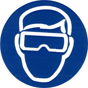 Abstract Blue Face Outline PNG