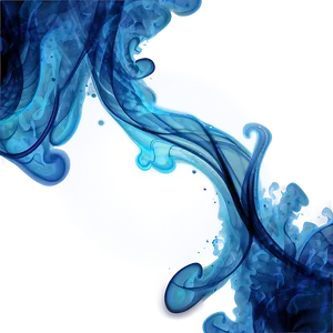 Abstract Blue Smoke PNG 05232024
