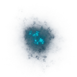 Abstract Blue Smoke Texture PNG image