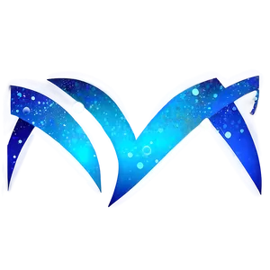 Abstract Blue Sparkle Design PNG Lju49 PNG