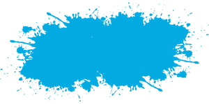 Abstract Blue Splash Background PNG image