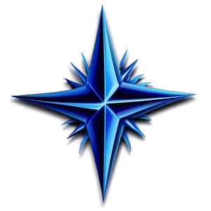 Abstract Blue Stars Png 06252024 PNG image