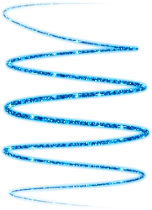 Abstract Blue Swirls PNG image