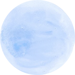 Abstract Blue Watercolor Circle PNG image